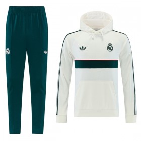 Real Marid Hoodie Trainings Sweatshirt Pak 2026-27 Witte
