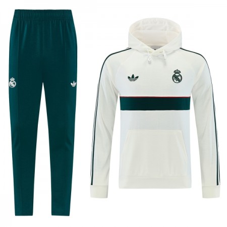 Real Marid Hoodie Trainings Sweatshirt Pak 2026-27 Witte Real Marid Hoodie Trainings Sweatshirt Pak 2026-27 Witte