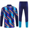 Spanje Trainings Sweatshirt Pak 2026-27 Kwart-Zip Blauwe