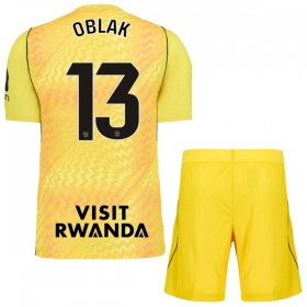 Atlético Madrid Oblak 13 Doelman Kind Tenue 2026-27 gele