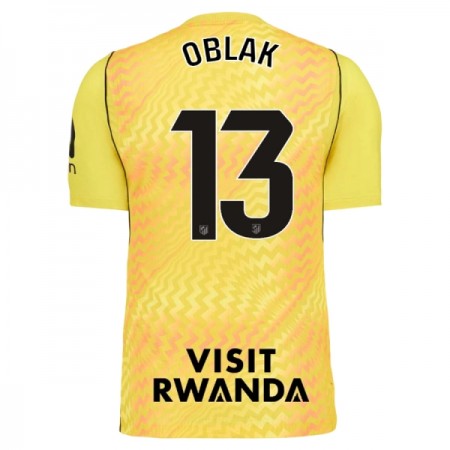 Atlético Madrid Oblak 13 Doelman Shirt 2026-27 gele Atlético Madrid Oblak 13 Doelman Shirt 2026-27 gele