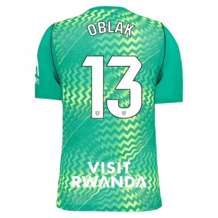 Atlético Madrid Oblak 13 Doelman Shirt 2026-27 Groene Atlético Madrid Oblak 13 Doelman Shirt 2026-27 Groene