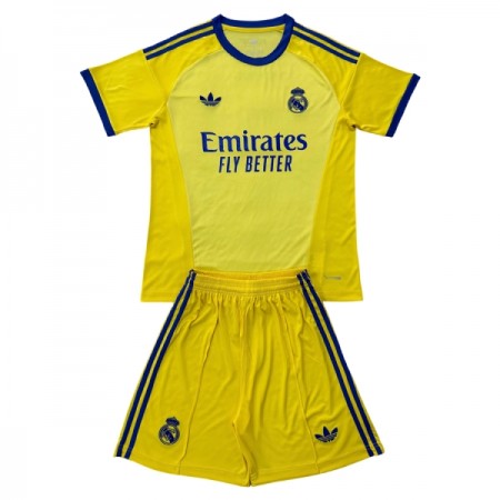 Real Madrid Doelman Kind Tenue 2026-27 gele Real Madrid Doelman Kind Tenue 2026-27 gele