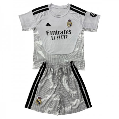 Real Madrid Doelman Kind Tenue 2026-27 Grijze Real Madrid Doelman Kind Tenue 2026-27 Grijze