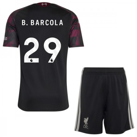 Liverpool B. Barcola 29 Kind Third Tenue 2026-27 Liverpool B. Barcola 29 Kind Third Tenue 2026-27