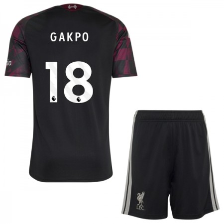Liverpool Gakpo 18 Kind Third Tenue 2026-27 Liverpool Gakpo 18 Kind Third Tenue 2026-27